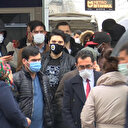 İstanbul'da kısıtlama öncesi sokaklarda insan seli
