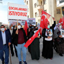 Evlat Nöbeti Van'da: Çocuklarımızın kaçırılmasından HDP sorumlu