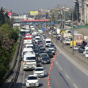 D100 Karayolu’nda 'kapanma' denetimi: Araç kuyruğunun sonu gözükmedi