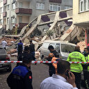 Zeytinburnu'nda 5 katlı boş bina çöktü