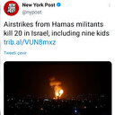 New York Post algılarla oynuyor: İsrail'in 20 kişiyi katletmesini Hamas yapmış gibi gösterdi!