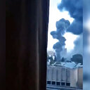 Gazzeli kadın kendisinin de bulunduğu apartmanın vurulma anlarını kaydetti