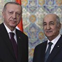 Cumhurbaşkanı Erdoğan ile Cezayir Cumhurbaşkanı Tebbun İsrail'in saldırılarını görüştü