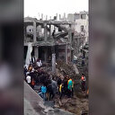İsrail’in bombaladığı Gazze’de büyük yıkım