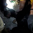 Gazzeli genç enkazdan sağ olarak çıkarıldı