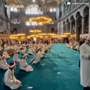 Ayasofya Camii minik hafızların kıraatleriyle inledi