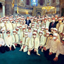 Cumhurbaşkanı Erdoğan hafız dedesi TBMM Başkanı Şentop hafız babası oldu