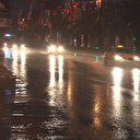 Sarı alarm verilen İstanbul’da yağmur gece boyunca etkili oldu