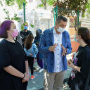 Bakan Selçuk LGS'ye giren öğrenci ve velilerle sohbet etti