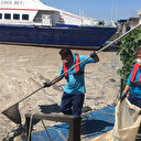 Bostancı'da müsilaj temizliği sürüyor