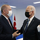 Cumhurbaşkanı Erdoğan ile Biden'ın görüşmesi sona erdi