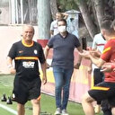 Fatih Terim Florya'da alkışlarla karşılandı