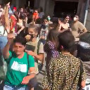 Beyoğlu'nda toplanan LGBT'lilerden 'Kürdistan' provokasyonu
