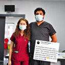 Doktor izinli gününde hemşire eşine yardım etti: Bakan Koca'nın teşekkür ettiği fedakar çiftten aşı çağrısı