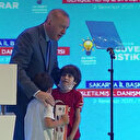 Çocuklar Cumhurbaşkanı Erdoğan'a 'Tayyip Dede' diyerek seslendi