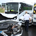 İstanbul'da beş aracın karıştığı zincirleme kaza