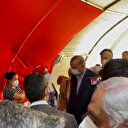 Cumhurbaşkanı Erdoğan evlat nöbetindeki annelerle birlikte