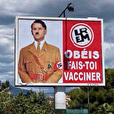 Fransa Cumhurbaşkanı Macron’u Hitler’e benzeten afişlere soruşturma