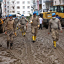 Artvin'de komandoların da katıldığı sel seferberliği
