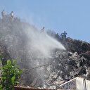 Hatay’da evleri tehdit eden orman yangını söndürüldü