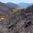 Marmaris'in yangın öncesi ve sonrası havadan görüntüleri: Felaketin boyutunu gözler önüne serdi