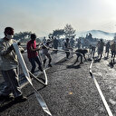 Marmaris'te ekipler ve vatandaşlar omuz omuza mücadele verdi