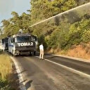Orman yangınlarıyla mücadelede TOMA'lar da kullanılıyor