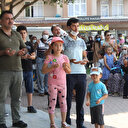 Yüzlerce kişi Manavgat’taki yangınların durması için yağmur duası yaptı