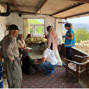 Yangından etkilenen Manavgatlılara evlerinde sağlık taraması ve psikolojik destek