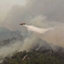 İspanya'dan gelen uçaklar ve TOMA'lar Köyceğiz’e müdahale ediyor