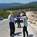 CHP'li vekil Rafet Zeybek afet bölgesinde çalışan Ülke TV muhabirinin üstüne yürüdü