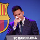 Lionel Messi Barcelona'ya ağlayarak veda etti