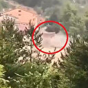 Sinop'ta sel suları evi böyle yıktı