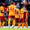 Galatasaray İskoçya deplasmanında 4 golle turladı