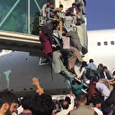 Taliban'dan kaçış: Uçaklara böyle akın ettiler