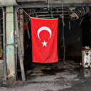 Bozkurt'ta selin vurduğu dükkanlara Türk bayrakları asılıyor