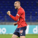 Burak Yılmaz'dan harika gol: Lille'i sırtlamaya devam ediyor (VİDEO)