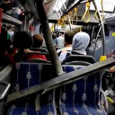 İETT otobüsünde bu kez reklam panosu düştü