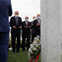 Cumhurbaşkanı Erdoğan Aliya İzetbegoviç'in kabrinde dua etti