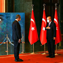 Cumhurbaşkanı Erdoğan'ın 30 Ağustos tebriklerini kabulündeki tablo detayı