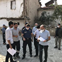 Kütahya'da 5 büyüklüğündeki deprem nedeniyle bazı binalarda çatlaklar oluştu