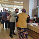 PCR kararının ardından aşı yaptırmak için hastaneye akın ettiler