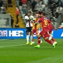 Beşiktaş-Yeni Malatyaspor maçında tartışma çıkaran pozisyon