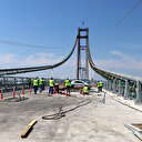 1915 Çanakkale Köprüsü yolunda son durum görüntülendi