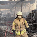 Şile'de yanan fabrikada oluşan tahribat gözler önüne serildi