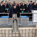 Erdoğan ve Aliyev Karabağ’da kara yollarının temel atma törenine katıldı