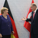 Cumhurbaşkanı Erdoğan Almanya Başbakanı Merkel'i kabul etti