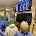 Yoğun bakımda koronavirüs hastalarına kameralı takip