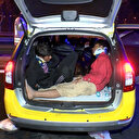 Dokuz yolculu taksi tankere çarptı: İkisi ağır 10 kişi yaralandı