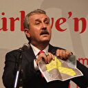 Sözde Kürdistan haritasını yırtan Mustafa Destici: Sizin rüyalarınızı ve hayallerinizi kabusa çeviririz